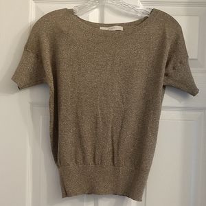 XS Ann Taylor Loft Tan Lightweight Sweater